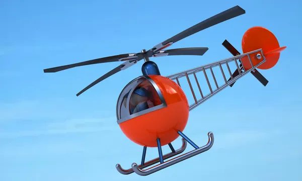 Leksak helikopter — Stockfoto