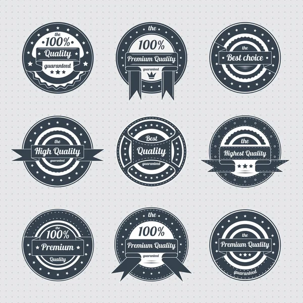 premium kalite etiketleri topluluğu