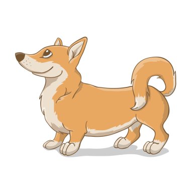 Galce corgi kırmızı