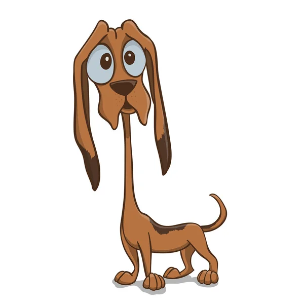 Bloodhound valp — Stock vektor