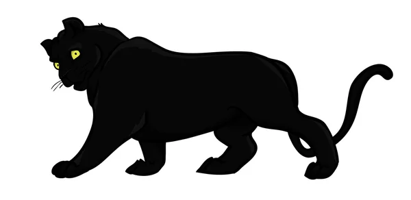 Чорна пантера — стоковий вектор