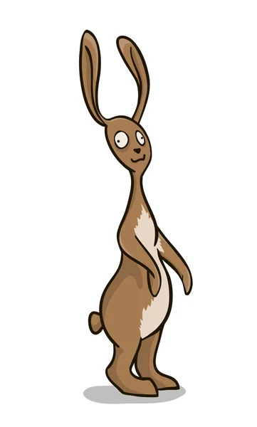 Lapin fou — Image vectorielle