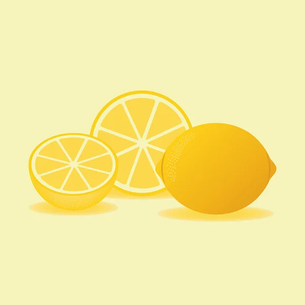 Lemons — Stock Vector