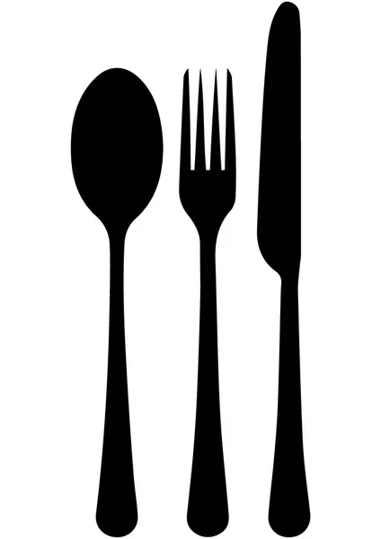 Silverware — Stock Vector