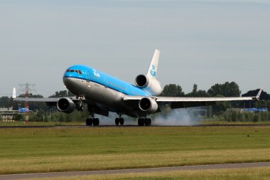 KLM - Royal Dutch Airlines clipart