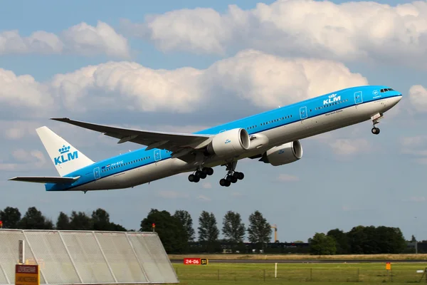 KLM - kunglig person dutch airlines — Stockfoto