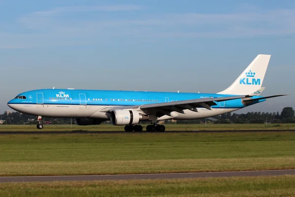 KLM - kunglig person dutch airlines — Stockfoto