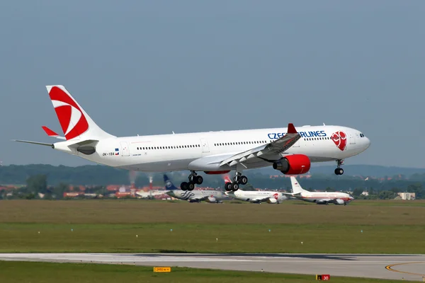 Tsjechische luchtvaartmaatschappijen — Stockfoto