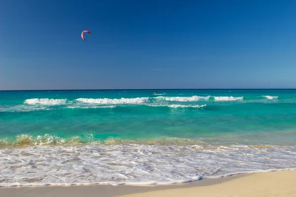 Kite boarding — Stock Photo, Image