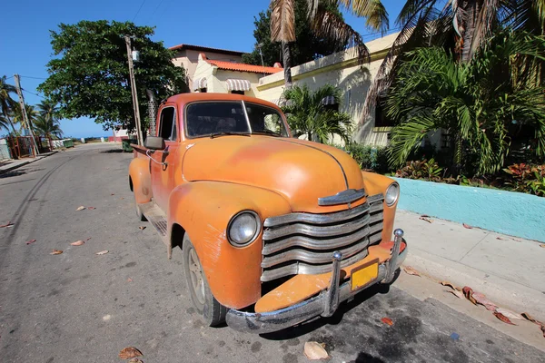 오래 된 쿠바 차 — 스톡 사진