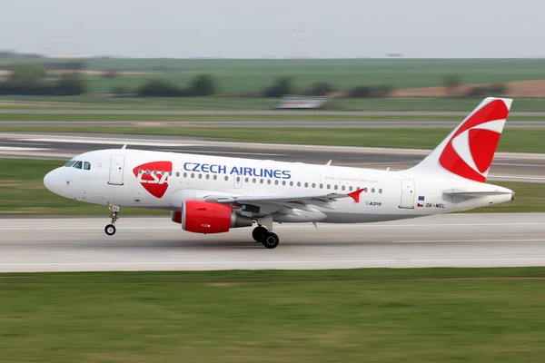 CSA - líneas aéreas checas — Foto de Stock
