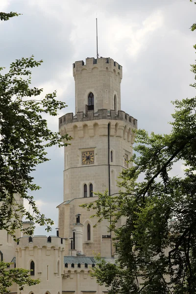 Hluboka castle — Stock Photo, Image