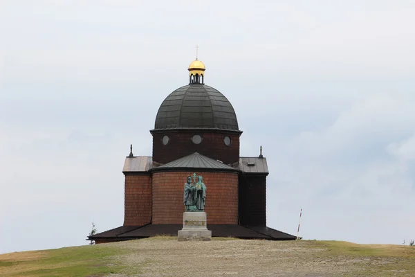 Houten kirk — Stockfoto