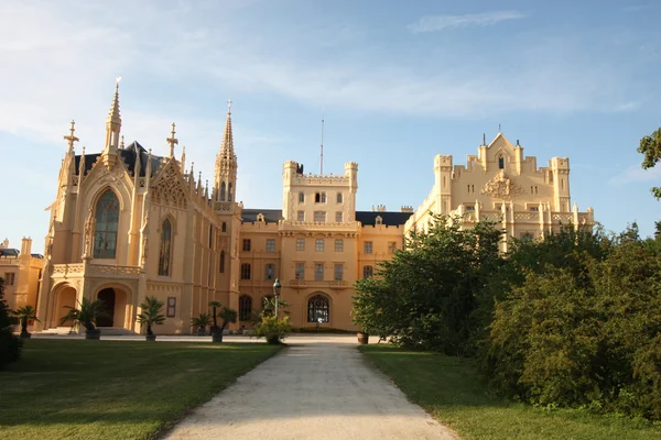 Schloss Lednice — Stockfoto