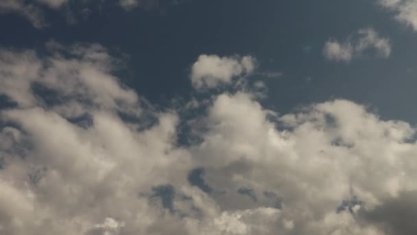 Nubes Grises Retroiluminadas Time Lapse Sobre Cielo Nocturno — Vídeo de stock