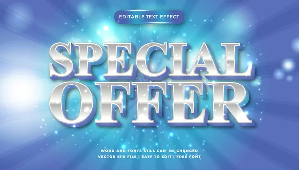 Editable Text Effect Big Sale Flash Sale Super Sale — Stock Vector