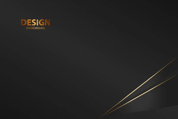 Abstraktní Pozadí Banner Barevným Zlatem Kreativní Digitální Světlo Moderní — Stockový vektor