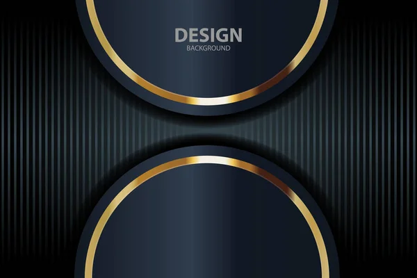 Gold Placa Fundo Vetorial Abstrato Para Design Texto Mensagem Moderno —  Vetores de Stock