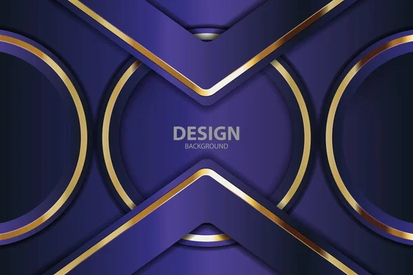 Goud Abstracte Vector Achtergrond Bord Voor Tekst Boodschap Ontwerp Modern — Stockvector