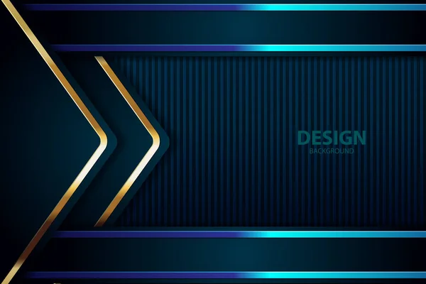 Banner Dorado Tablero Fondo Abstracto Vectorial Para Diseño Texto Mensaje — Vector de stock