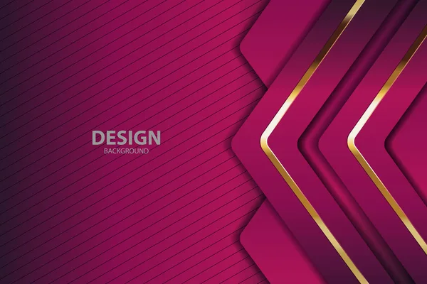 Goud Banner Abstract Vector Achtergrond Bord Voor Tekst Boodschap Ontwerp — Stockvector