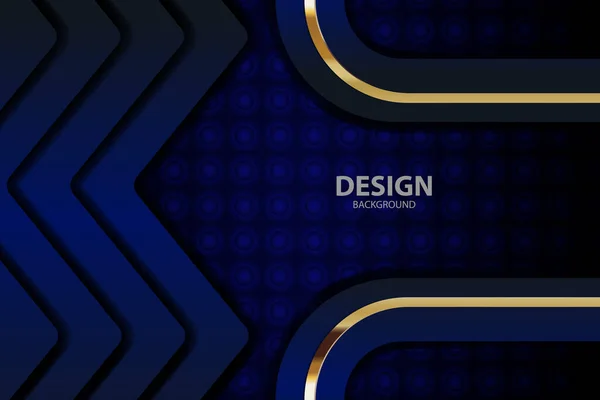 Banner Dorado Tablero Fondo Abstracto Vectorial Para Diseño Texto Mensaje — Vector de stock