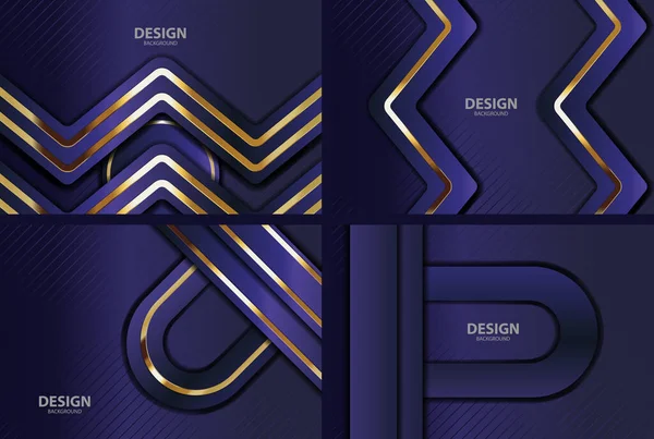 Banner Dorado Tablero Fondo Abstracto Vectorial Para Diseño Texto Mensaje — Archivo Imágenes Vectoriales