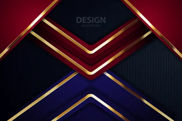 Banner Gold Placa Fundo Vetorial Abstrato Para Design Texto Mensagem —  Vetores de Stock