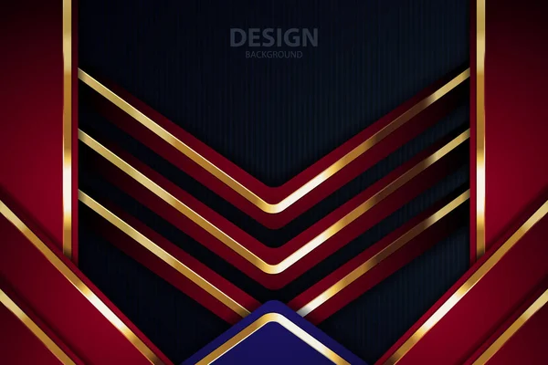 Banner Dorado Tablero Fondo Abstracto Vectorial Para Diseño Texto Mensaje — Vector de stock