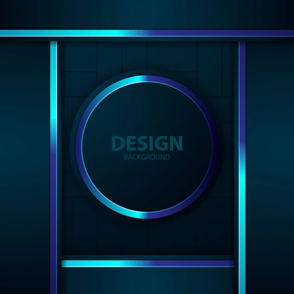 Abstract Vector Backboard Text Message Design Modern 일러스트 — 스톡 벡터