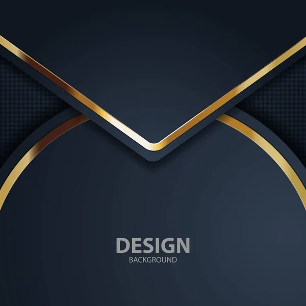 Banner Dorado Tablero Fondo Abstracto Vectorial Para Diseño Texto Mensaje — Vector de stock