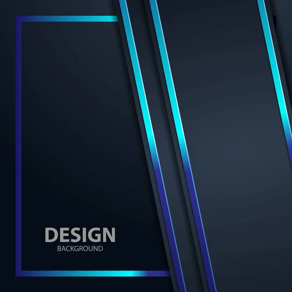 Abstract Vector Backboard Text Message Design Modern 일러스트 — 스톡 벡터