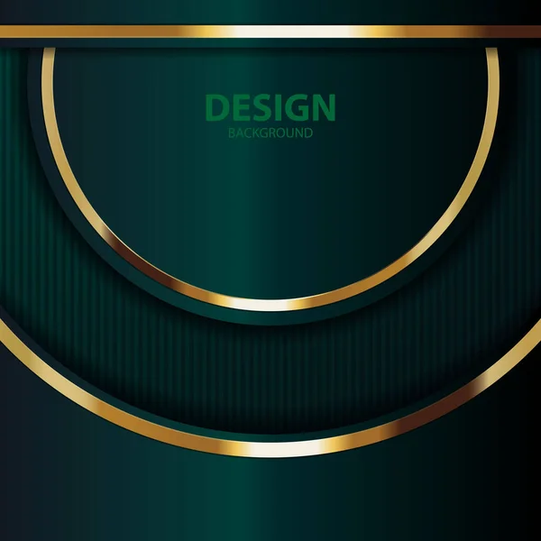 Banner Dorado Tablero Fondo Abstracto Vectorial Para Diseño Texto Mensaje — Vector de stock