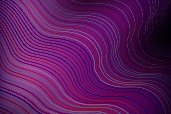 Banner Wellenlinien Muster Eines Abstrakten Streifenhintergrundes Vektor — Stockvektor