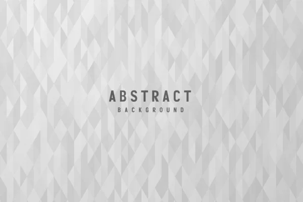 Banner Abstracto Geométrico Blanco Gris Color Fondo Vector Ilustración — Vector de stock