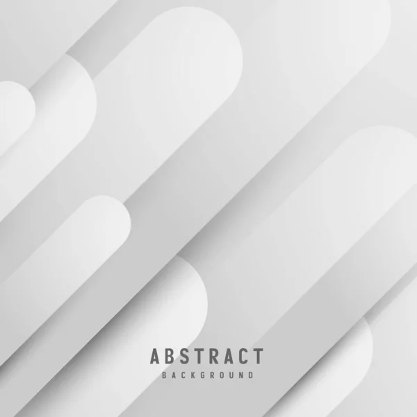 Abstract Geometric White Gray Color Background Vector Illustration — стоковый вектор