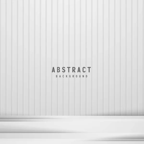 Abstract Geometric White Gray Color Background Vector Illustration — стоковый вектор