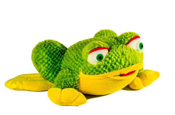 Frog toy funny — Stock Photo, Image
