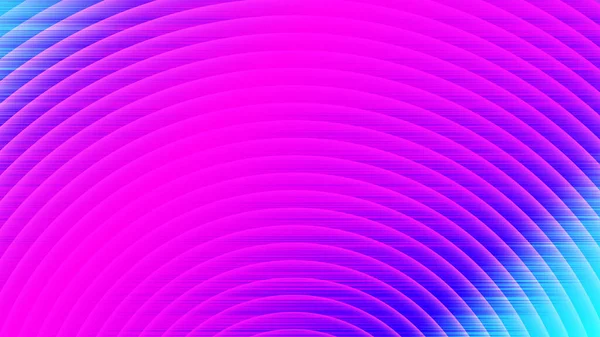 Arcs Geometrische Formen Muster Futuristische Verschwommen Hellen Hintergrund Glühend Rosa — Stockvektor