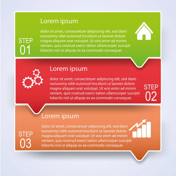 Business Infografica Illustrazione vettoriale — Vettoriale Stock