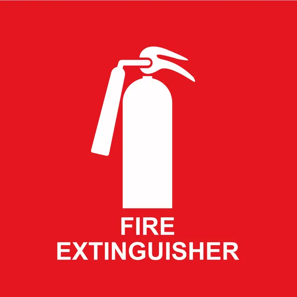 Extintor de incendios — Vector de stock