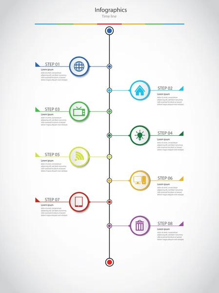 Zakelijke infographic stijl — Stockvector