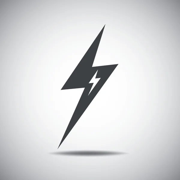 Lightning icon — Stock Vector