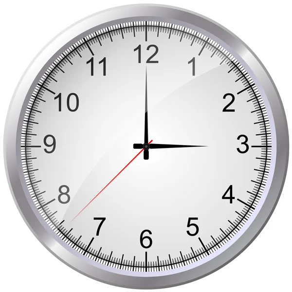 Reloj vectorial — Vector de stock