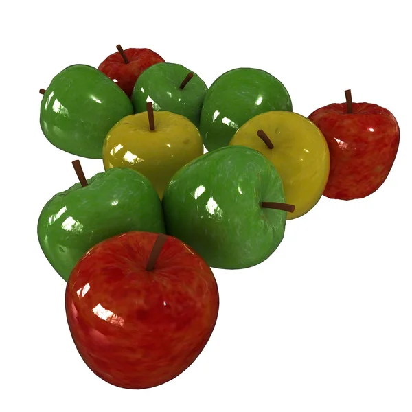 Grupo de manzanas —  Fotos de Stock