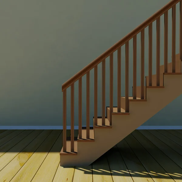 Wnętrze ze schodów — Zdjęcie stockowe