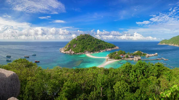 Panorama View Point Koh Nang Yuan Island Surat Thani Thailand — Stockfoto