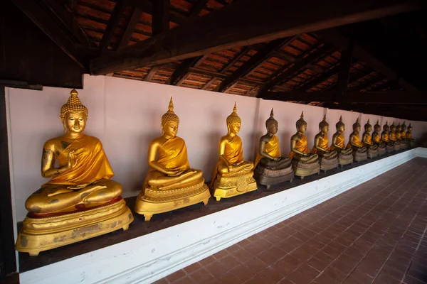 Buddha Sculpture Wat Phra Sawi Sawi District Chumphon Province Important — Fotografia de Stock