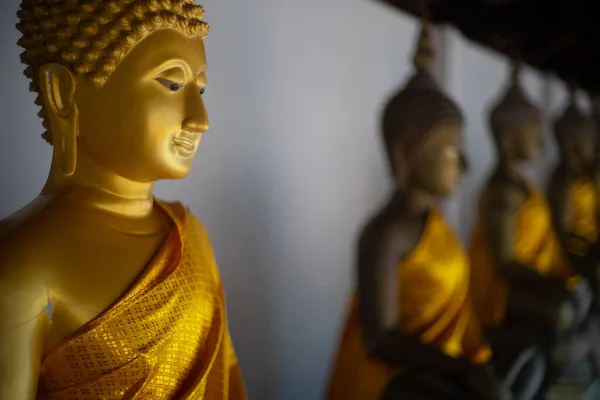 Buddha Sculpture Wat Phra Sawi Sawi District Chumphon Province Important — Fotografia de Stock