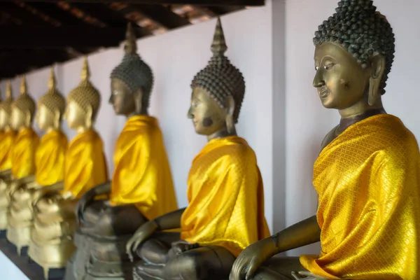 Buddha Sculpture Wat Phra Sawi Sawi District Chumphon Province Important — Zdjęcie stockowe